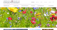 Desktop Screenshot of heierlingmaler.ch